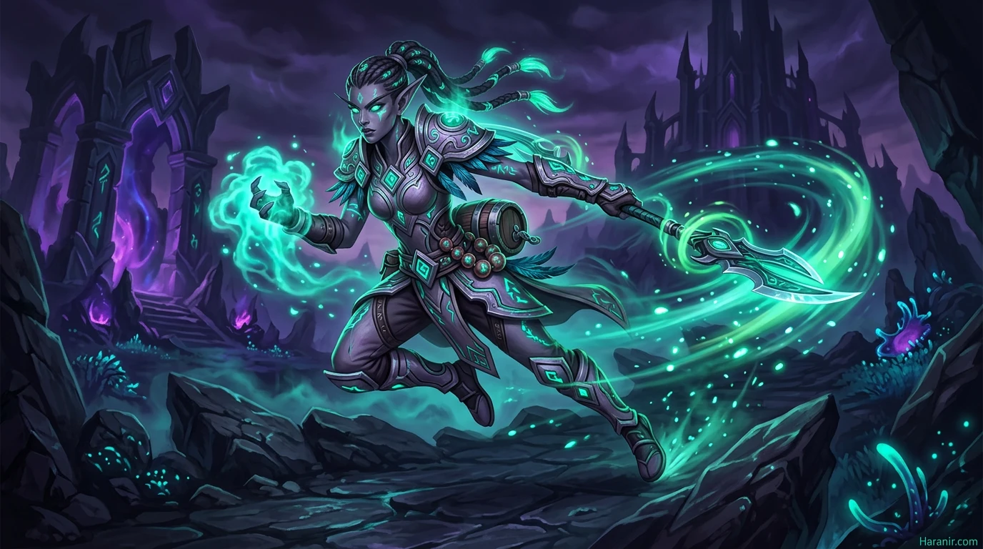 Haranir Monk Mistweaver Windwalker Brewmaster - melee hybrid synergy with Haranir mobility and racials